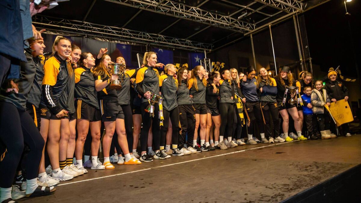 Carlow celebrates Bennekerry/Tinryland’s historic All-Ireland victory