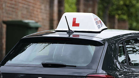 Nearly 100 people crashed during their driving test in the past two years