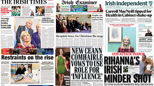 What the papers say: Thursday's front pages What the papers say: Thursday's front pages
