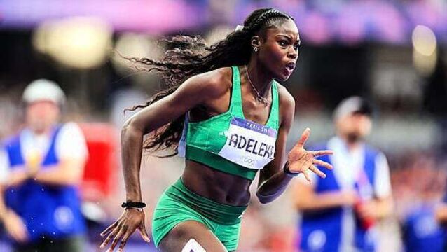 Rhasidat Adeleke: 'I'm really hard on myself because I want to be successful in everything I do'