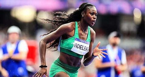 Rhasidat Adeleke: 'I'm really hard on myself because I want to be successful in everything I do'