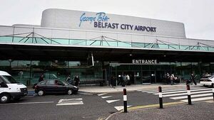 Disruption at Belfast airport as plane’s nose wheel collapses in ‘hard landing’ Disruption at Belfast airport as plane’s nose wheel collapses in ‘hard landing’