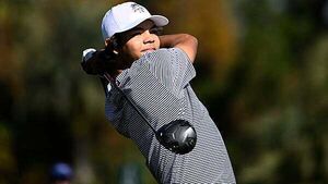 Tiger Woods’ son Charlie records his first hole-in-one at PNC Championship