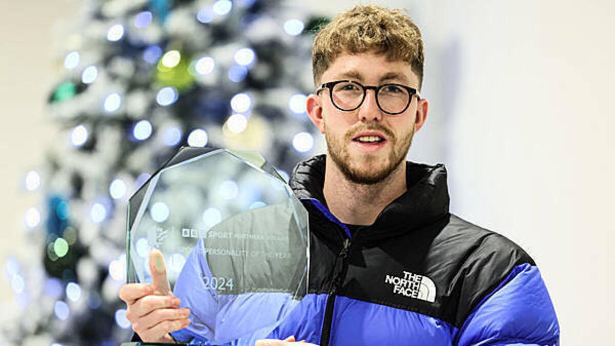 Olympic swimmer Wiffen ‘surprised’ to win BBC NI Sports Personality of the Year