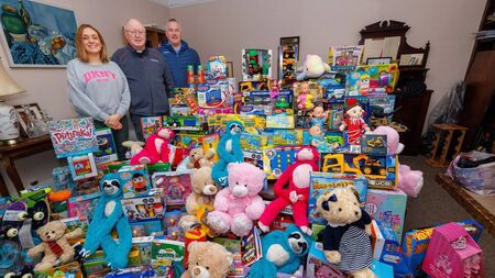 Hacketstown donates 300 toys to families in need