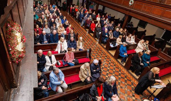 A large audience attended the 'Wintersong' concert in St Mary's