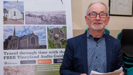 Great turnout for official launch of Tinryland’s Heritage Audio Guide
