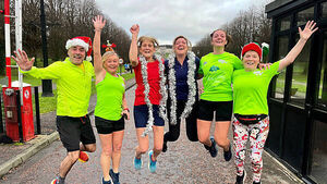 Christmas Day festive run at Stormont breaks course participation record Christmas Day festive run at Stormont breaks course participation record