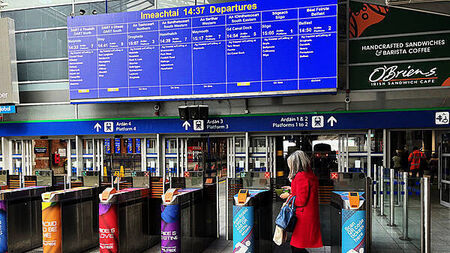 Train line between Dublin's Connolly and Grand Canal Dock to close until January 5th