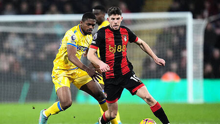 Bournemouth maintain unbeaten run with Crystal Palace stalemate