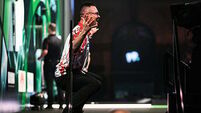 Damon Heta hits nine-dart finish but still exits World Championship