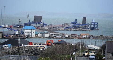 Part of Holyhead ferry port to reopen in January