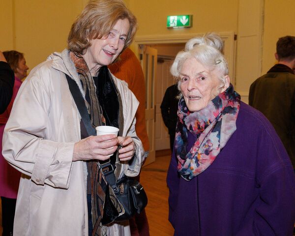 Mary Amond O'Brien and Betty Gorman at the launch