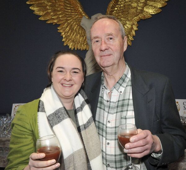 Pictured at the County Carlow Chamber of Commerce's annual President's Lunch are Claire Maher and Brian Grove Pictured at the County Carlow Chamber of Commerce's annual President's Lunch are Claire Maher and Brian Grove