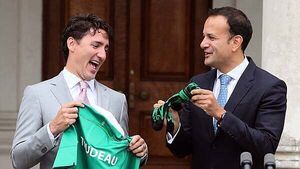 Justin Trudeau ‘achieved a lot for Canada’, Leo Varadkar says Justin Trudeau ‘achieved a lot for Canada’, Leo Varadkar says