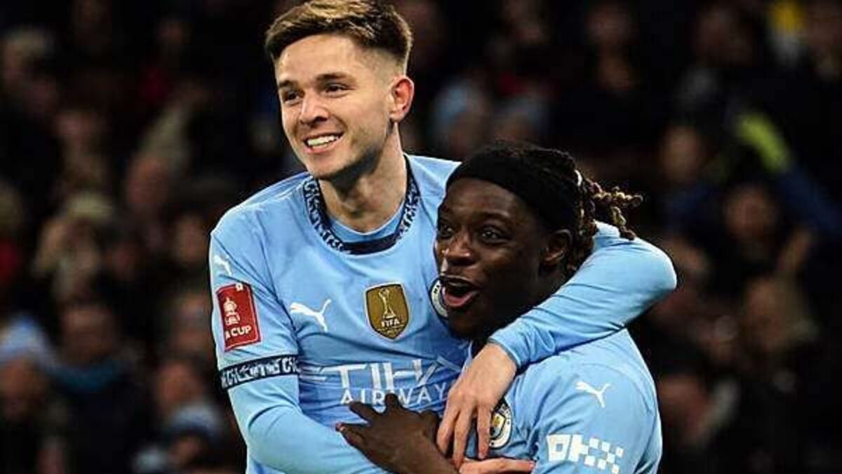 James McAtee nets hat-trick as Man City thrash neighbours Salford in FA Cup rout