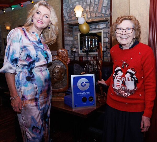 Cynthia Ní Mhurchú MEP with Bríde de Róiste