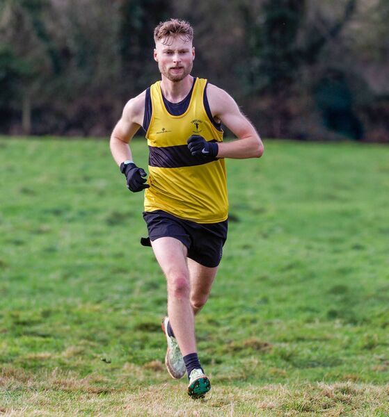 Men's winner Padraig Webb Men's winner Padraig Webb