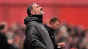 Ange Postecoglou condemns ‘vile and detestable’ chants from some Tamworth fans