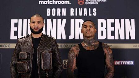 Conor Benn and Chris Eubank Jr set to finally fight in London in April
