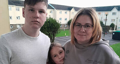 Ukrainian women and children plead to be left in Cork hotel