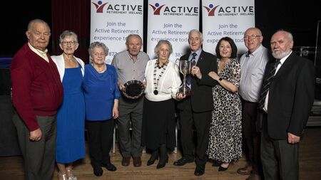 Tullow’s active retirement bowlers scoop the silverware
