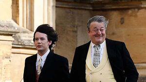 Stephen Fry celebrates ’10 happy years’ of marriage to comedian Elliott Spencer