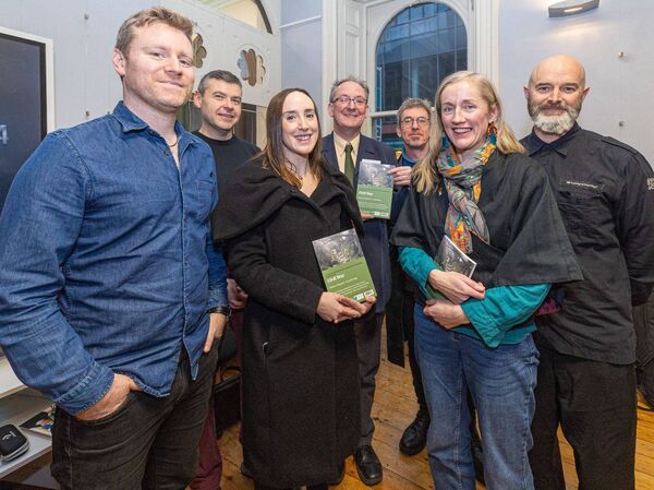 Fiach Moriarty, Darren Donohoe, Jessica Traynor, Derek Coyle, Peter Murphy, Oonagh Kearney and Marc-Ivan O'Gorman Fiach Moriarty, Darren Donohoe, Jessica Traynor, Derek Coyle, Peter Murphy, Oonagh Kearney and Marc-Ivan O'Gorman