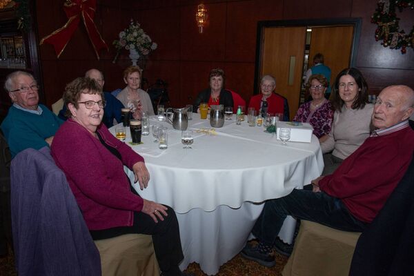 Peggy Kelly, Joe Kelly, Joe O'Neill, Mary O'Neill, Mary Abbey, Ann Shaughnessy, Jenny Maher and Jimmy Maher