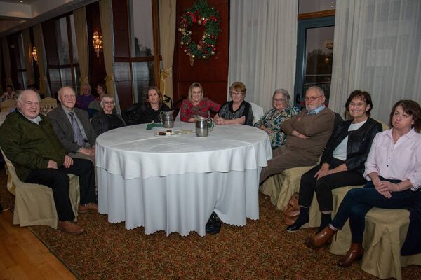 Paddy Hughes, John Cleere, Rosie Dowling, Rosa Dowling, Elaine Kavanagh, Ann Kavanagh, Nora McAssey, Charlie Kavanagh, Joan Corcoran and Aisling Corcoran