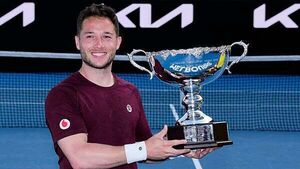 Alfie Hewett beats Tokito Oda in final and likens rivalry to Federer and Nadal’s