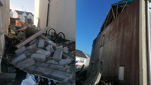 Families suffer devastating damage to their homes from Storm Éowyn Families suffer devastating damage to their homes from Storm Éowyn