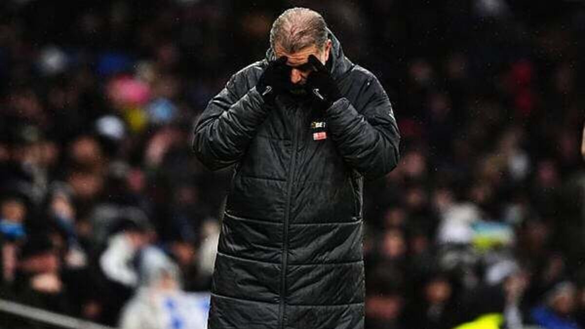 Defeat to Leicester piles more pressure on Tottenham boss Ange Postecoglou
