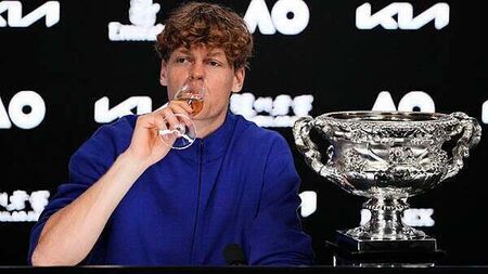Jannik Sinner not thinking about doping case as he toasts Australian Open win