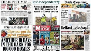 What the papers say: Monday's front pages What the papers say: Monday's front pages