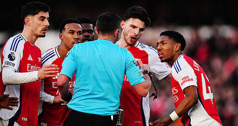 Arsenal appeal against Myles Lewis-Skelly’s controversial red card at Wolves