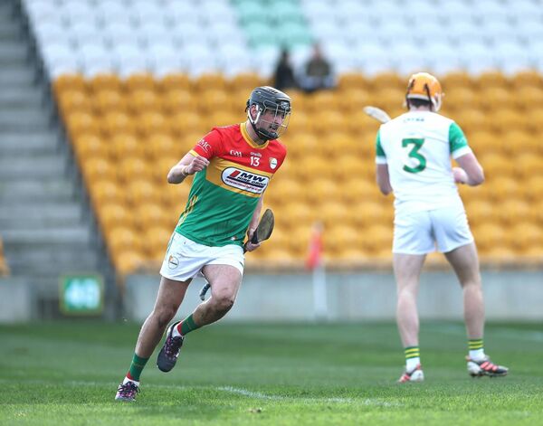 Jake Doyle celebrates scoring a great goal against Offaly Photo: Pat Ahern Jake Doyle celebrates scoring a great goal against Offaly Photo: Pat Ahern