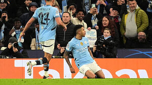 Man City survive a shock to keep their Champions League campaign alive