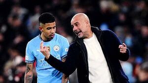 Pep Guardiola: Savinho’s spark changed game as Manchester City reach play-offs