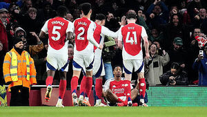 Who are you? Arsenal star Myles Lewis-Skelly makes himself known to the world