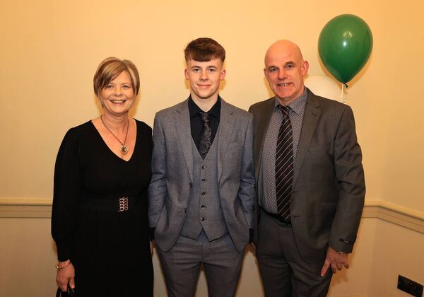 Maria, Eoin and Martin Doyle