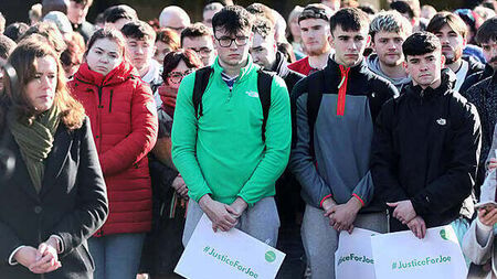 Parents of Joe Drennan tell UL vigil they feel disrespected by decision on killer's sentence