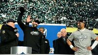 Philadelphia Eagles aim to rewrite the ending in Super Bowl rematch