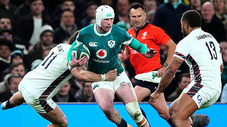 Mack Hansen ruled out of Ireland’s clash with Scotland due to hamstring issue