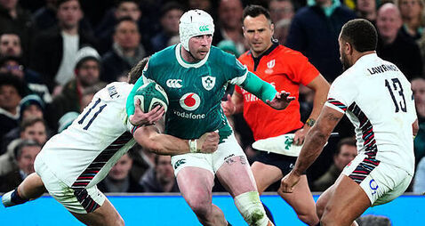 Mack Hansen ruled out of Ireland’s clash with Scotland due to hamstring issue