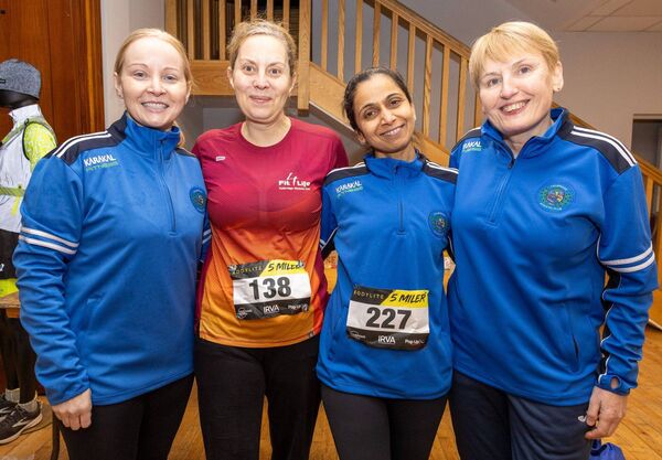Fiona O'Leary, Giselle Privett, Ami Shah and Hilda Dawson