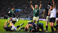 Six Nations: Ireland secure bonus-point victory over Scotland