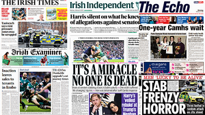What the papers say: Monday's front pages What the papers say: Monday's front pages