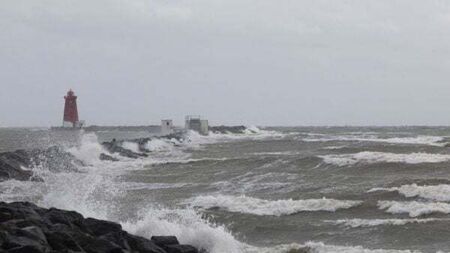 Yellow rain warning issued for two counties