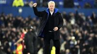 David Moyes ‘feels a bit’ for Arne Slot after Merseyside derby red card